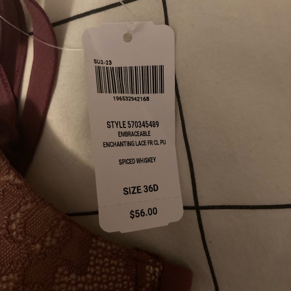 NWT Soma Lace Bra 36D - Picture 3 of 4